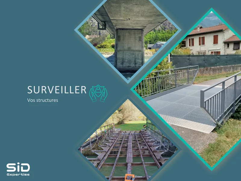 SID Expertise - Inspection pont mur ouvrage accès difficile