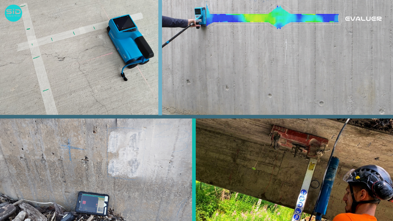 SID Expertise investigation carottage mesure radar pachometrique Ferroscan ultrasons